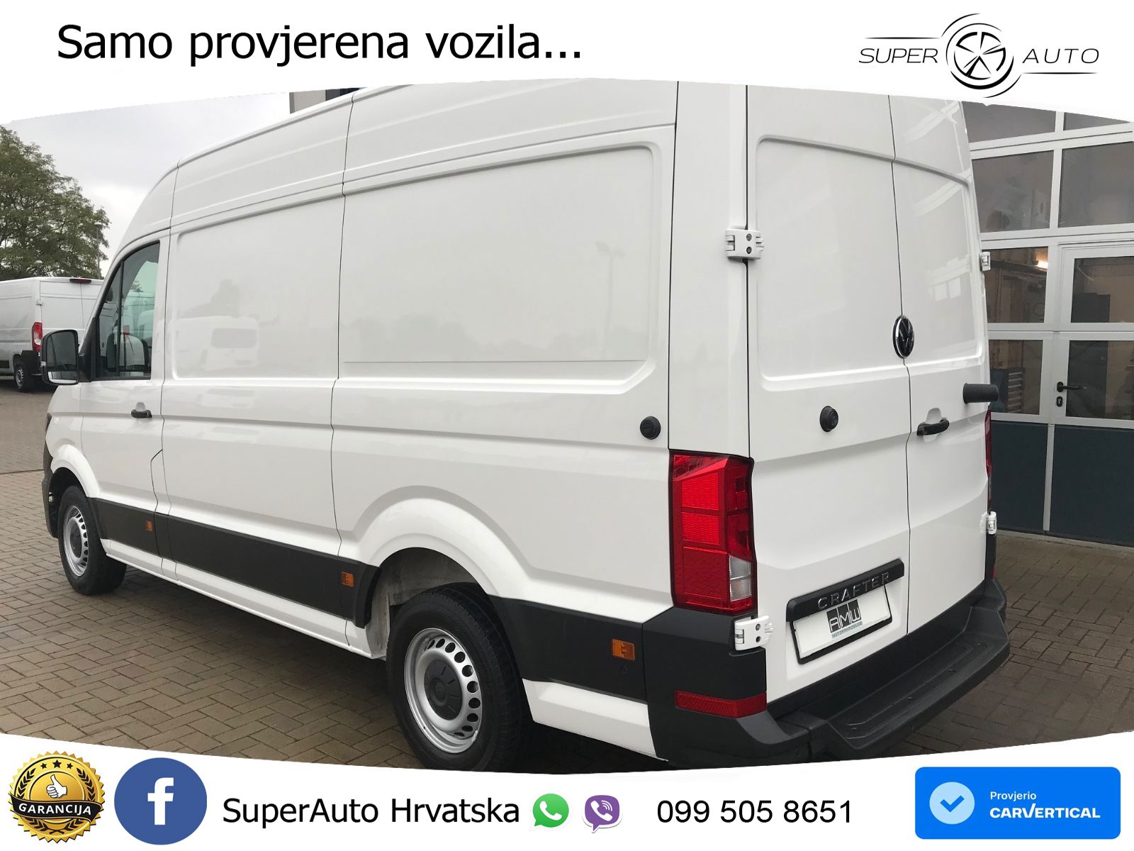 Volkswagen Crafter 35 2.0 BI TDI L3  SITZH. APP (OHN.SCHÄD) 177 KS