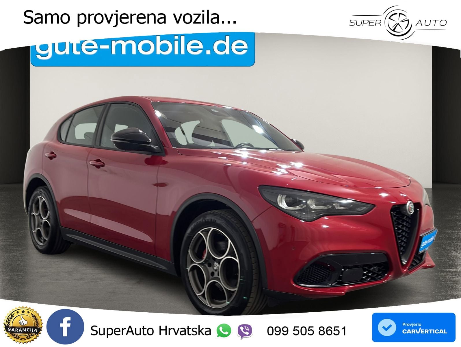 Alfa Romeo Stelvio 2.2 MultiJet II (210 KS) Q4 Automatic LED+ACC