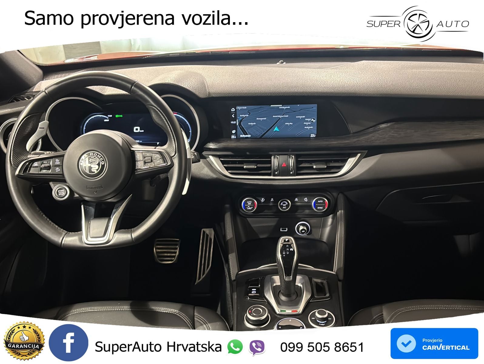 Alfa Romeo Stelvio 2.2 MultiJet II (210 KS) Q4 Automatic LED+ACC
