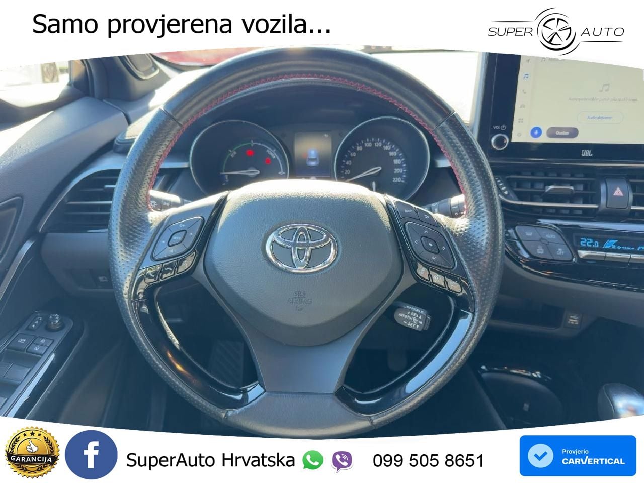 Toyota C-HR 2.0 (184 KS) Hybrid e-CVT GR Sport LED+GR SJED+ACC
