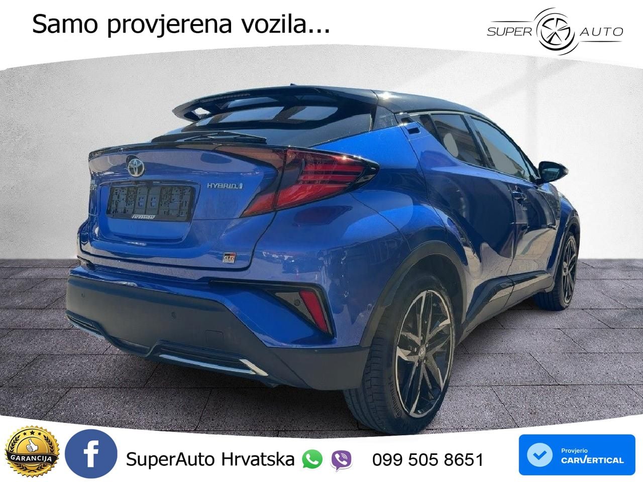 Toyota C-HR 2.0 (184 KS) Hybrid e-CVT GR Sport LED+GR SJED+ACC
