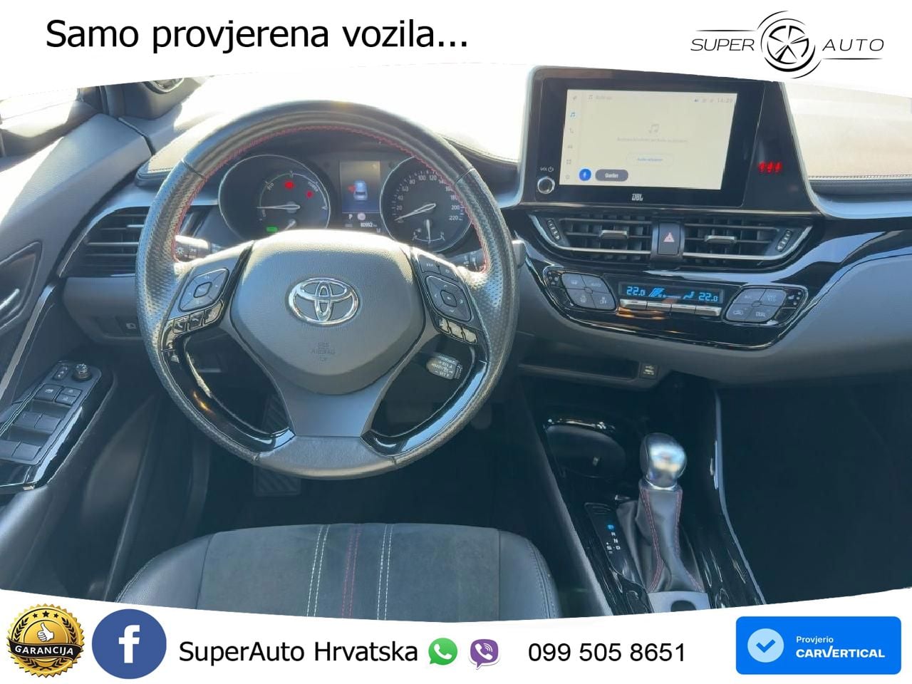 Toyota C-HR 2.0 (184 KS) Hybrid e-CVT GR Sport LED+GR SJED+ACC