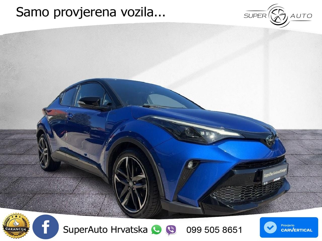 Toyota C-HR 2.0 (184 KS) Hybrid e-CVT GR Sport LED+GR SJED+ACC