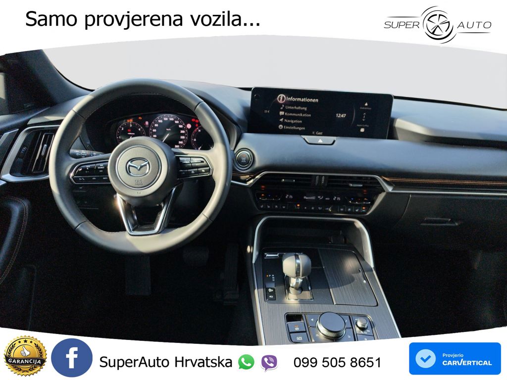 Mazda CX-60 3.3 e-Skyactiv D (254 KS) AWD Automatic LED+GR SJED+ACC