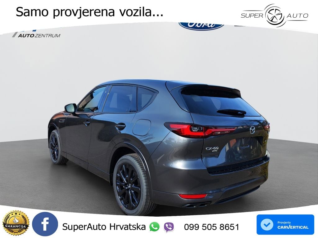 Mazda CX-60 3.3 e-Skyactiv D (254 KS) AWD Automatic LED+GR SJED+ACC
