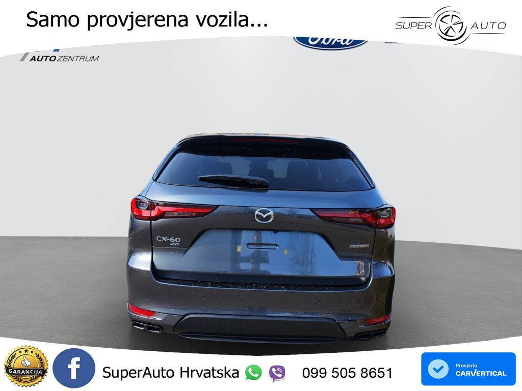 Mazda CX-60 3.3 e-Skyactiv D (254 KS) AWD Automatic LED+GR SJED+ACC