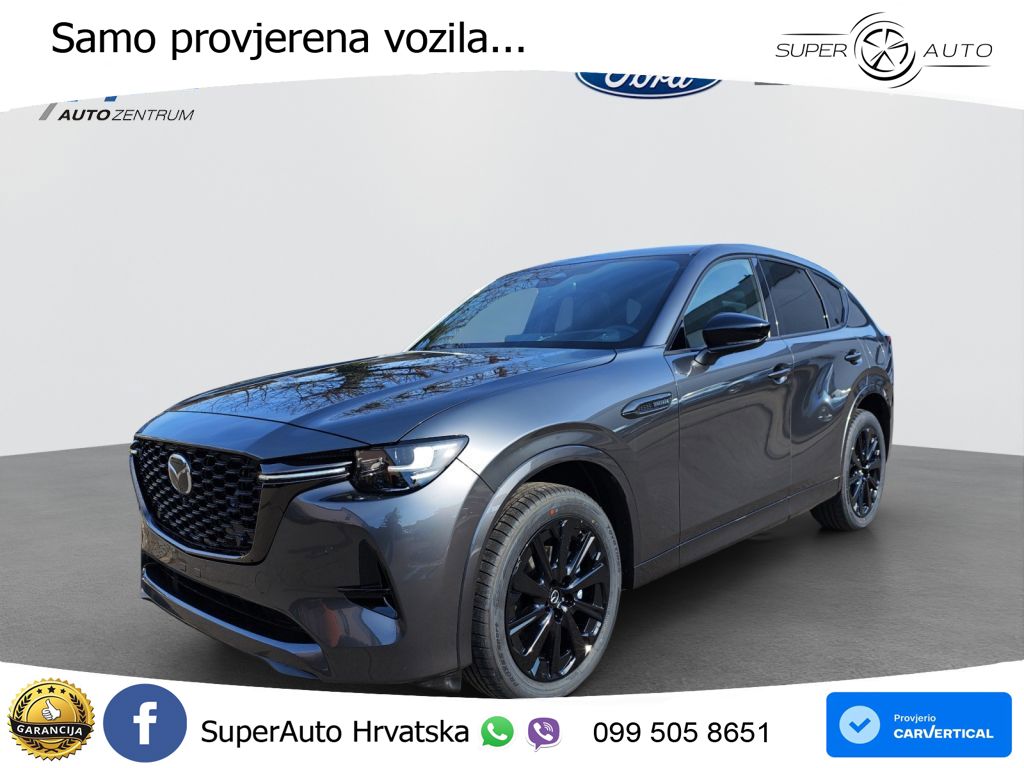 Mazda CX-60 3.3 e-Skyactiv D (254 KS) AWD Automatic LED+GR SJED+ACC
