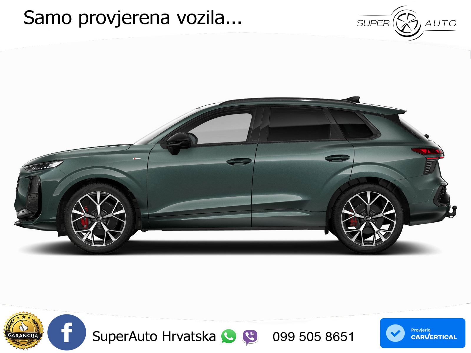 Audi Q3 2.0 TFSI (265 KS) quattro S tronic LED+GR SJED+ACC
