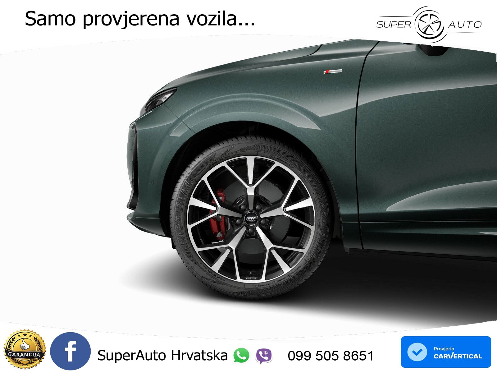 Audi Q3 2.0 TFSI (265 KS) quattro S tronic LED+GR SJED+ACC