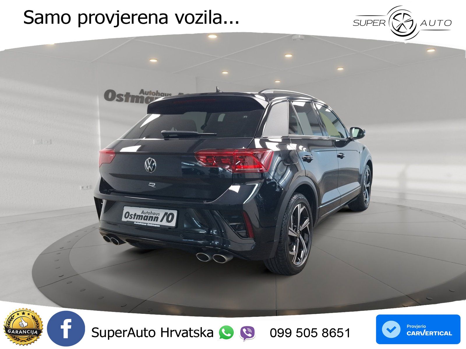 Volkswagen T-Roc I R 2.0 TSI (300 KS) OPF 4M DSG LED+GR SJED+ACC
