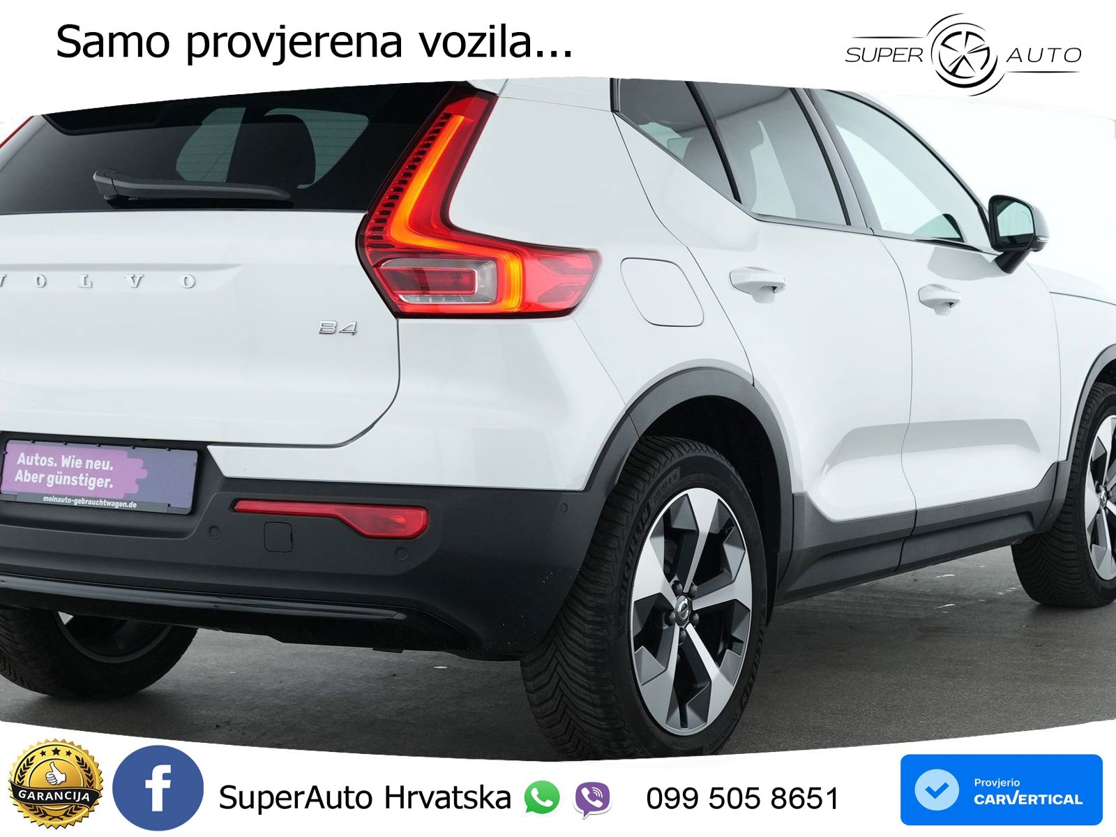 Volvo XC40 2.0 B4 AWD 197 KS Automatic LED+GR SJED+ACC