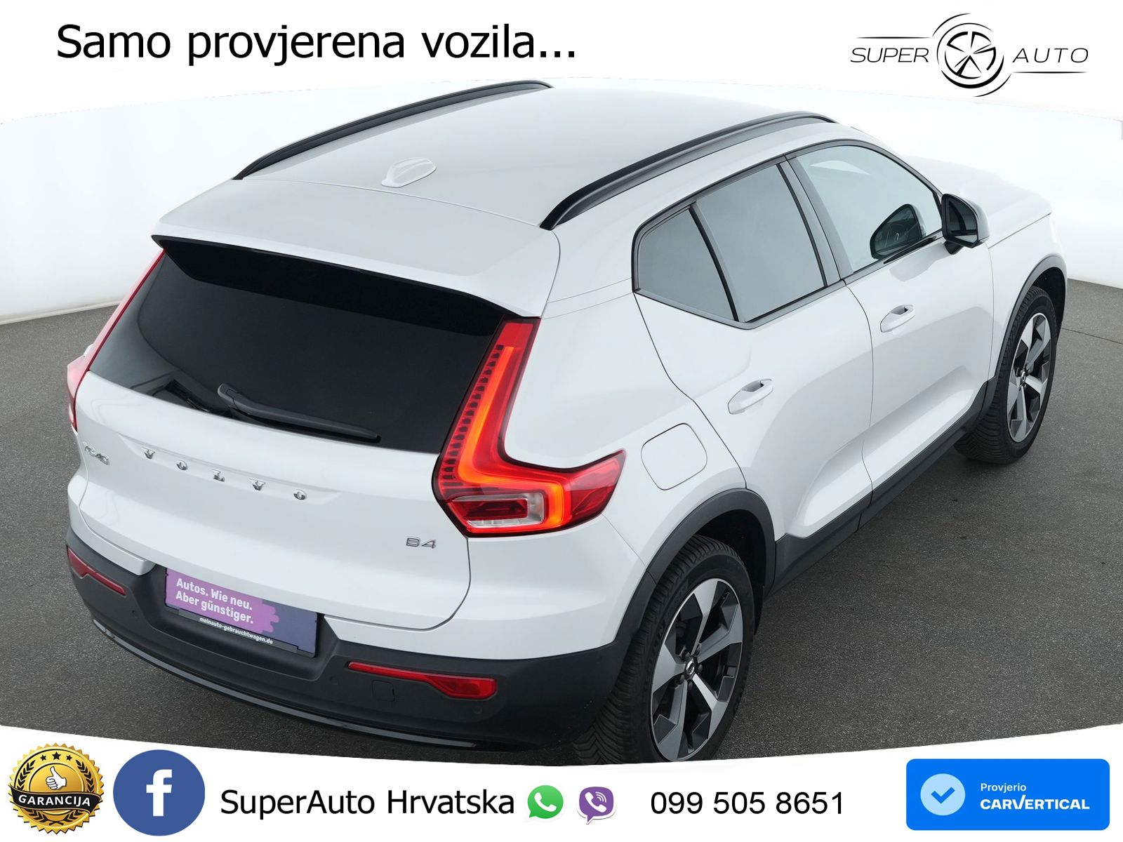 Volvo XC40 2.0 B4 AWD 197 KS Automatic LED+GR SJED+ACC