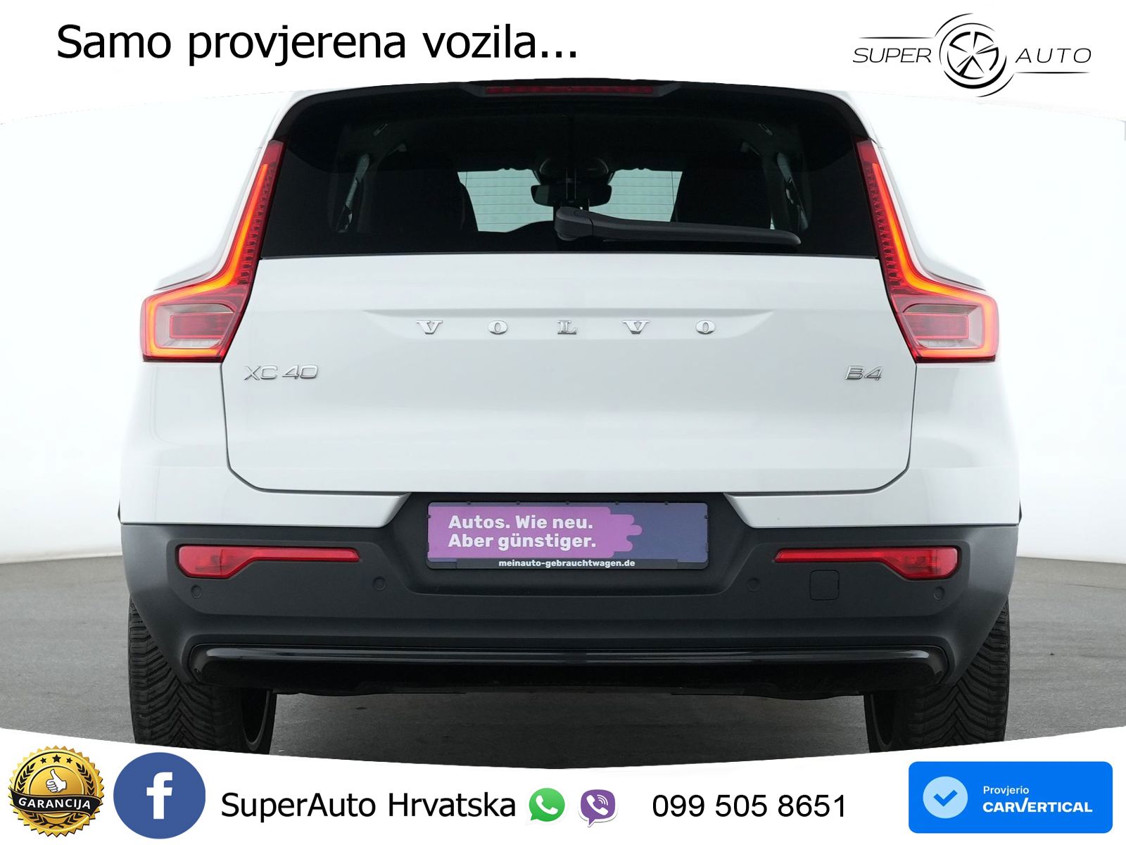 Volvo XC40 2.0 B4 AWD 197 KS Automatic LED+GR SJED+ACC