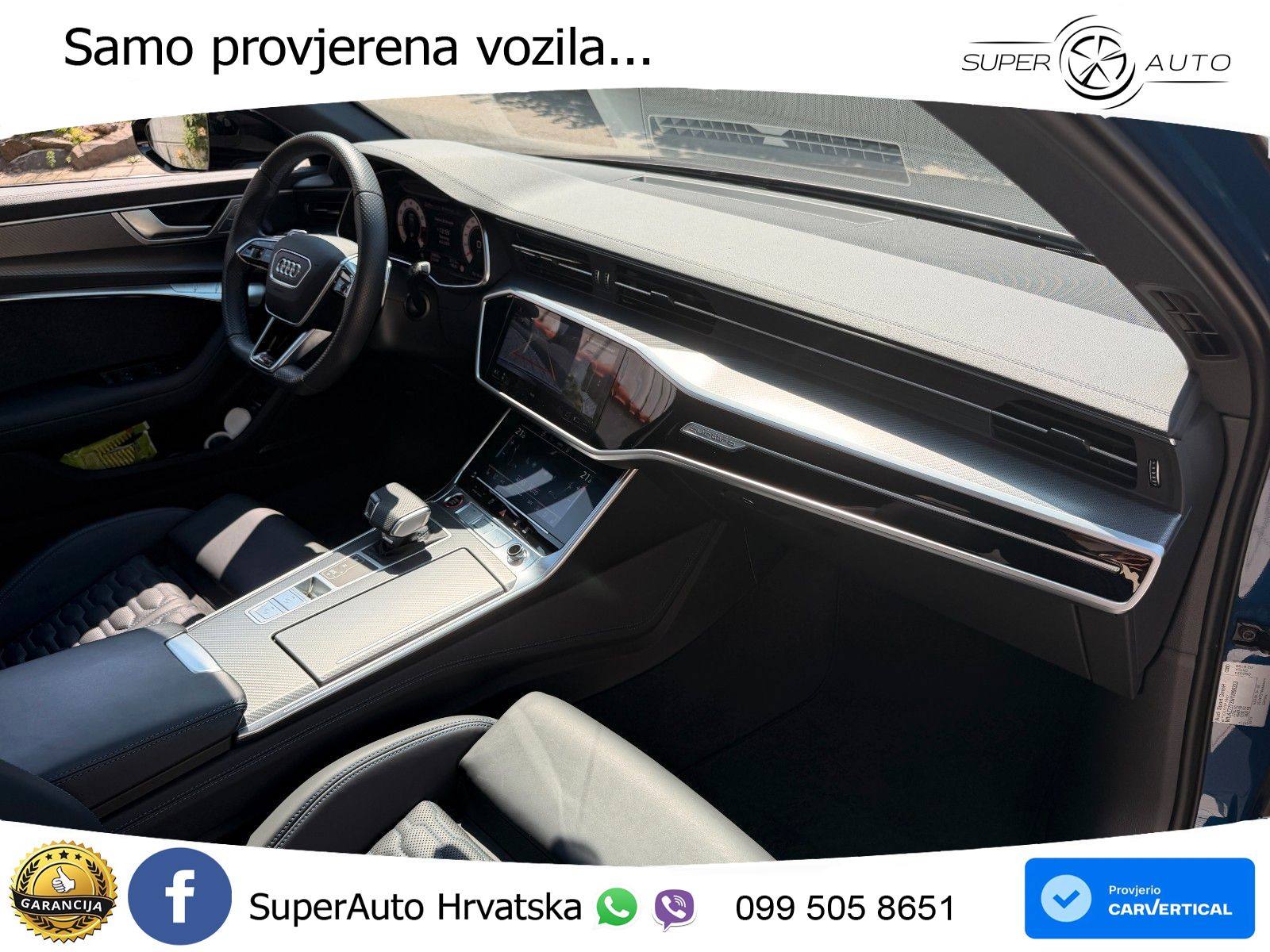 Audi RS6 Avant 4.0 TFSI V8 performance (630 KS)  quattro tiptronic LED+GR SJED+ACC
