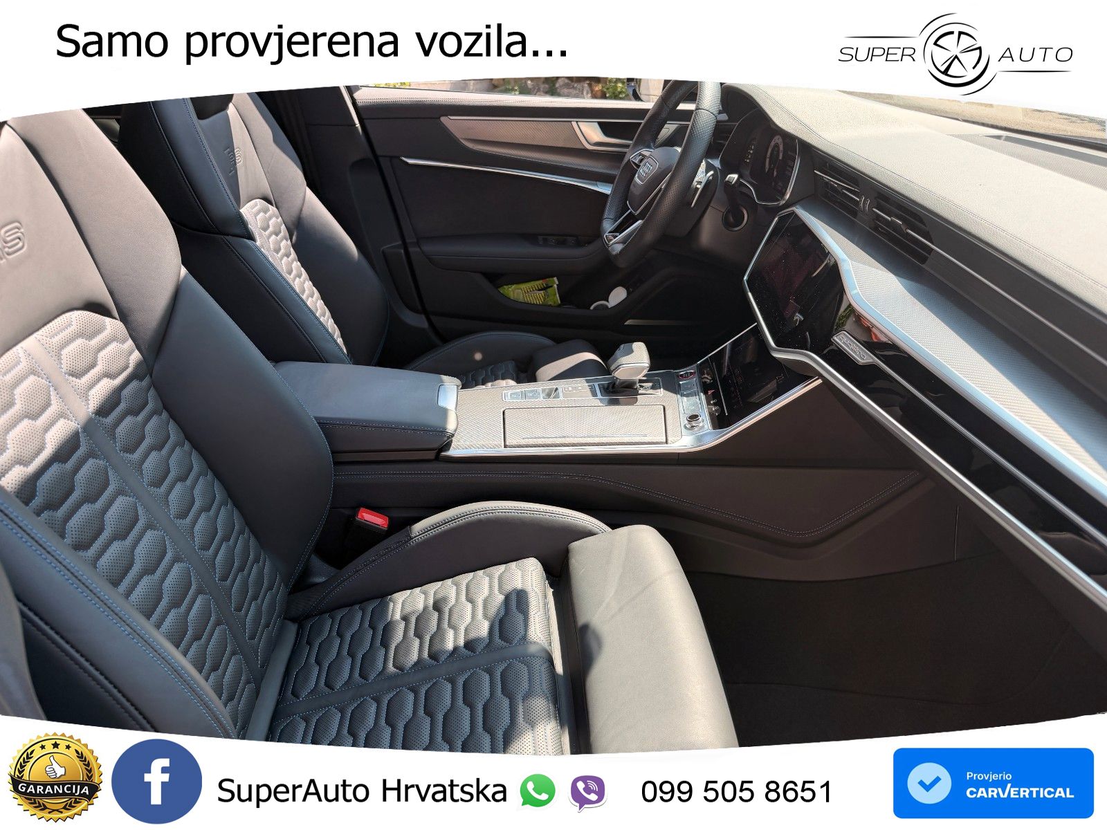 Audi RS6 Avant 4.0 TFSI V8 performance (630 KS)  quattro tiptronic LED+GR SJED+ACC