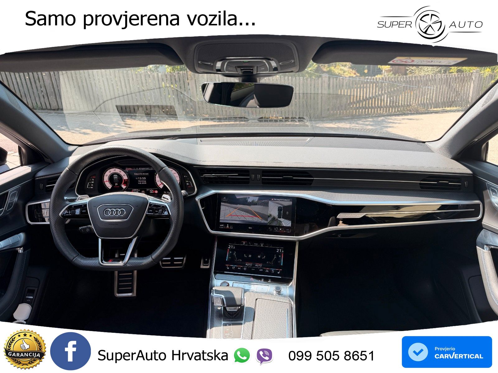 Audi RS6 Avant 4.0 TFSI V8 performance (630 KS)  quattro tiptronic LED+GR SJED+ACC