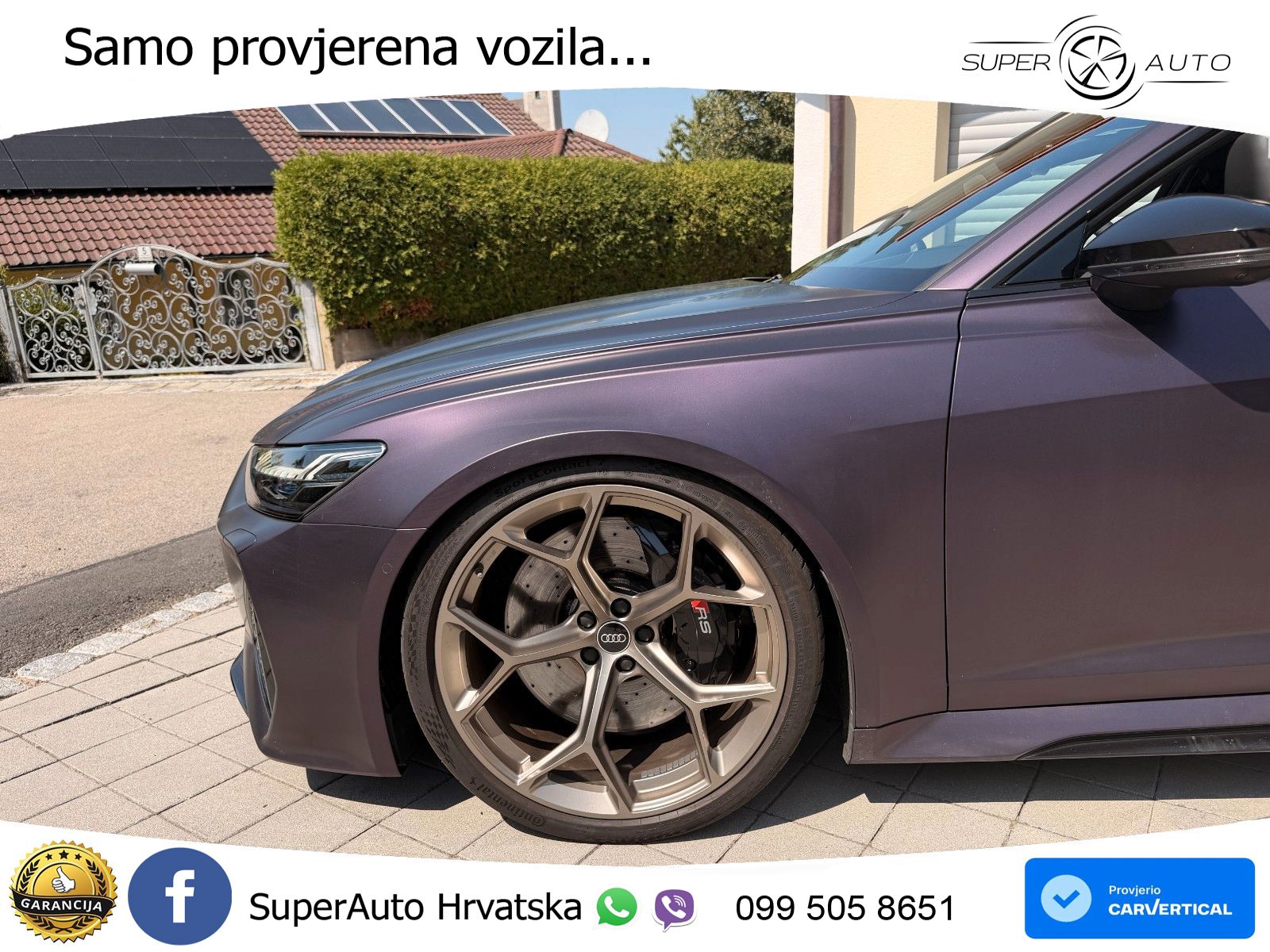 Audi RS6 Avant 4.0 TFSI V8 performance (630 KS)  quattro tiptronic LED+GR SJED+ACC