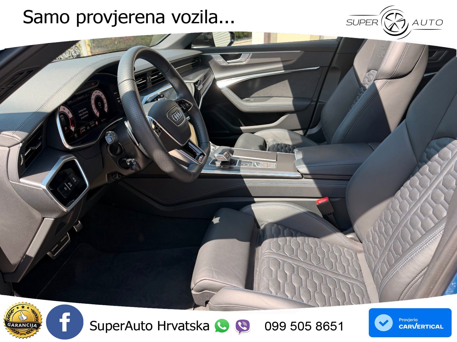 Audi RS6 Avant 4.0 TFSI V8 performance (630 KS)  quattro tiptronic LED+GR SJED+ACC