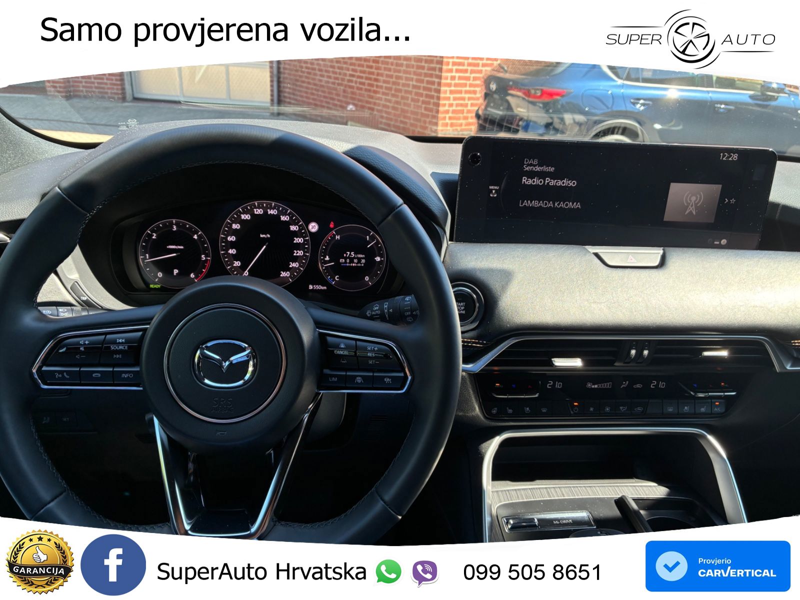 Mazda CX-60 3.3 e-Skyactiv D (254 KS) AWD Automatic LED+GR SJED+ACC