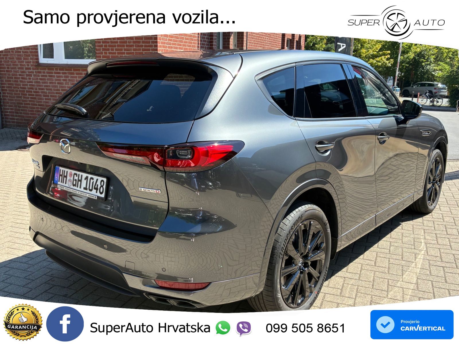 Mazda CX-60 3.3 e-Skyactiv D (254 KS) AWD Automatic LED+GR SJED+ACC