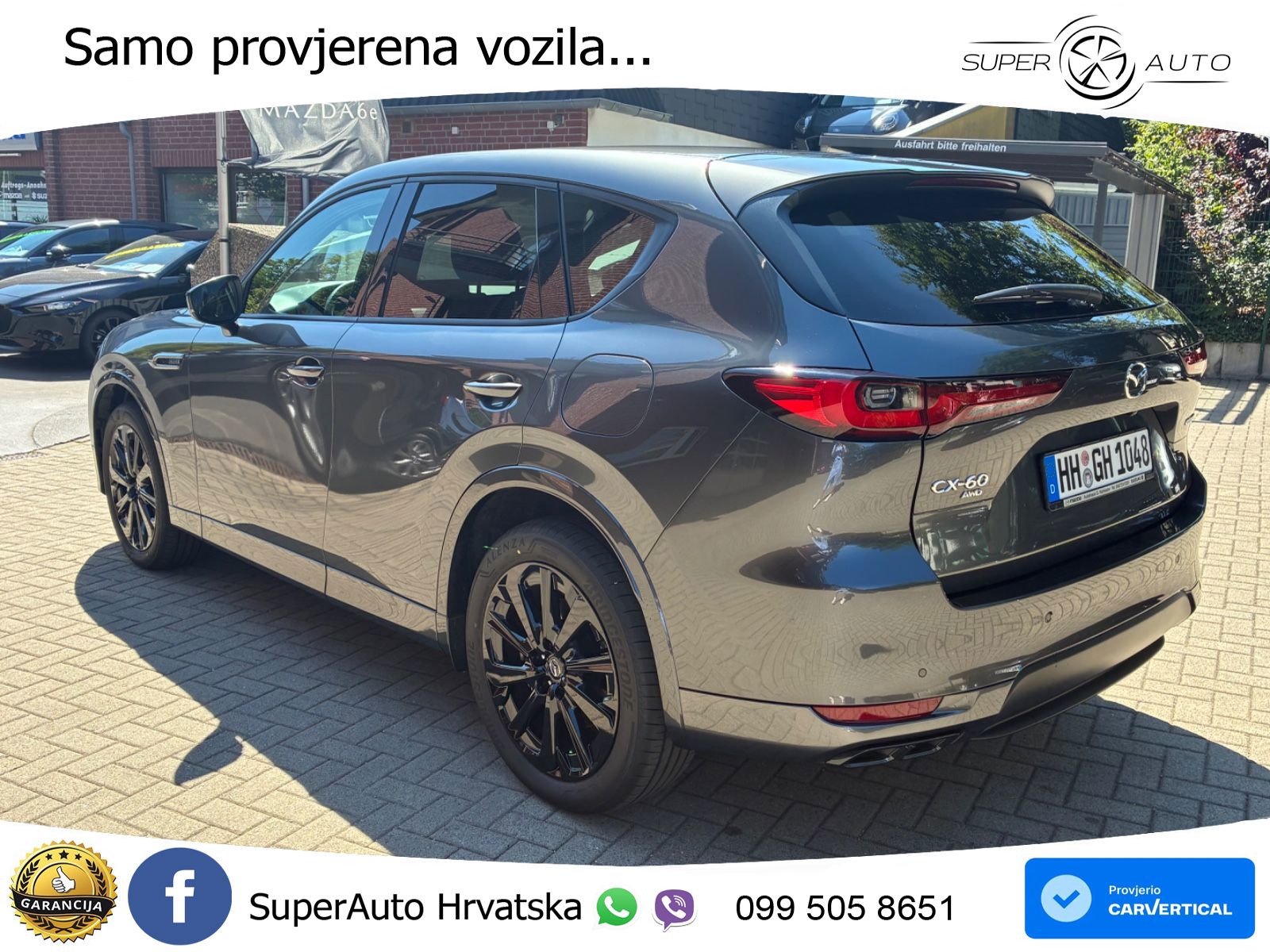 Mazda CX-60 3.3 e-Skyactiv D (254 KS) AWD Automatic LED+GR SJED+ACC