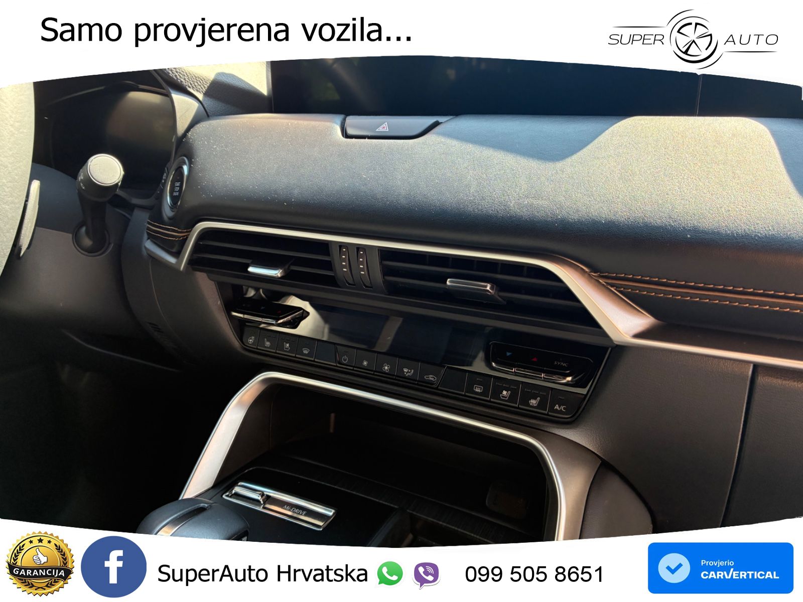 Mazda CX-60 3.3 e-Skyactiv D (254 KS) AWD Automatic LED+GR SJED+ACC