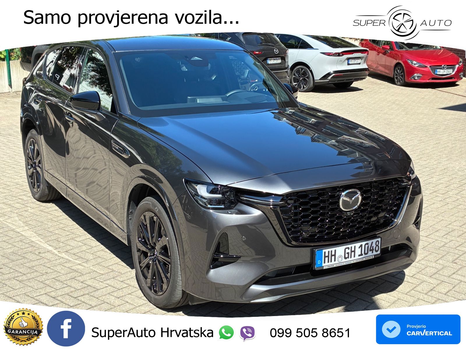 Mazda CX-60 3.3 e-Skyactiv D (254 KS) AWD Automatic LED+GR SJED+ACC