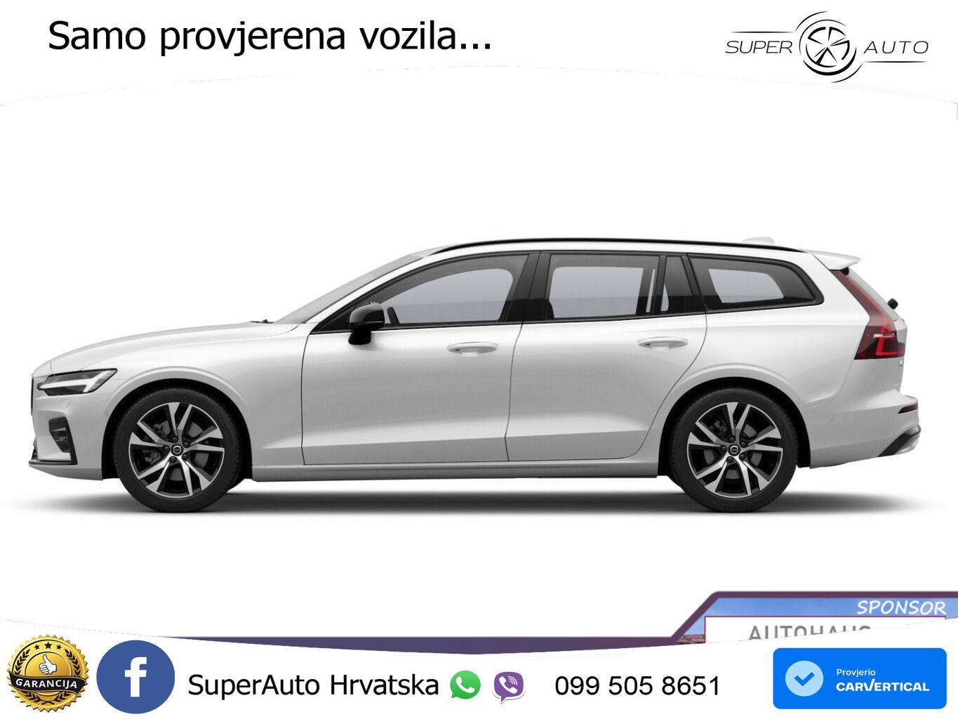 Volvo V60 2.0 B4 Benzin DCT LED+GR SJED+ACC