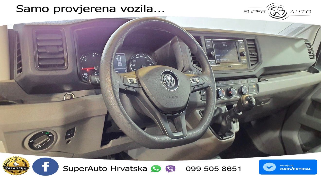 Volkswagen Crafter 35 Mittellang L2H2 KLIMA KAMERA AHK ACC 140 KS