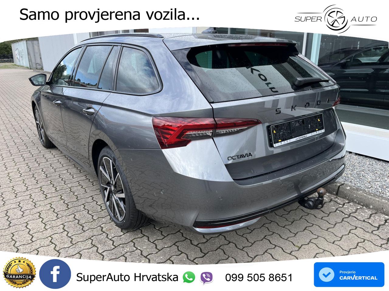 Škoda Octavia Combi 2.0 TDI (150 KS) DSG SportLine LED+GR SJED+ACC