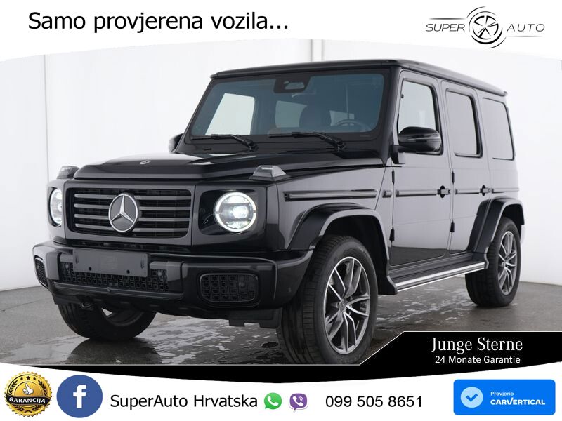 Mercedes G 450d Long (367 KS) 4MATIC 9G-TRONIC Exclusive LED+GR SJED+ACC