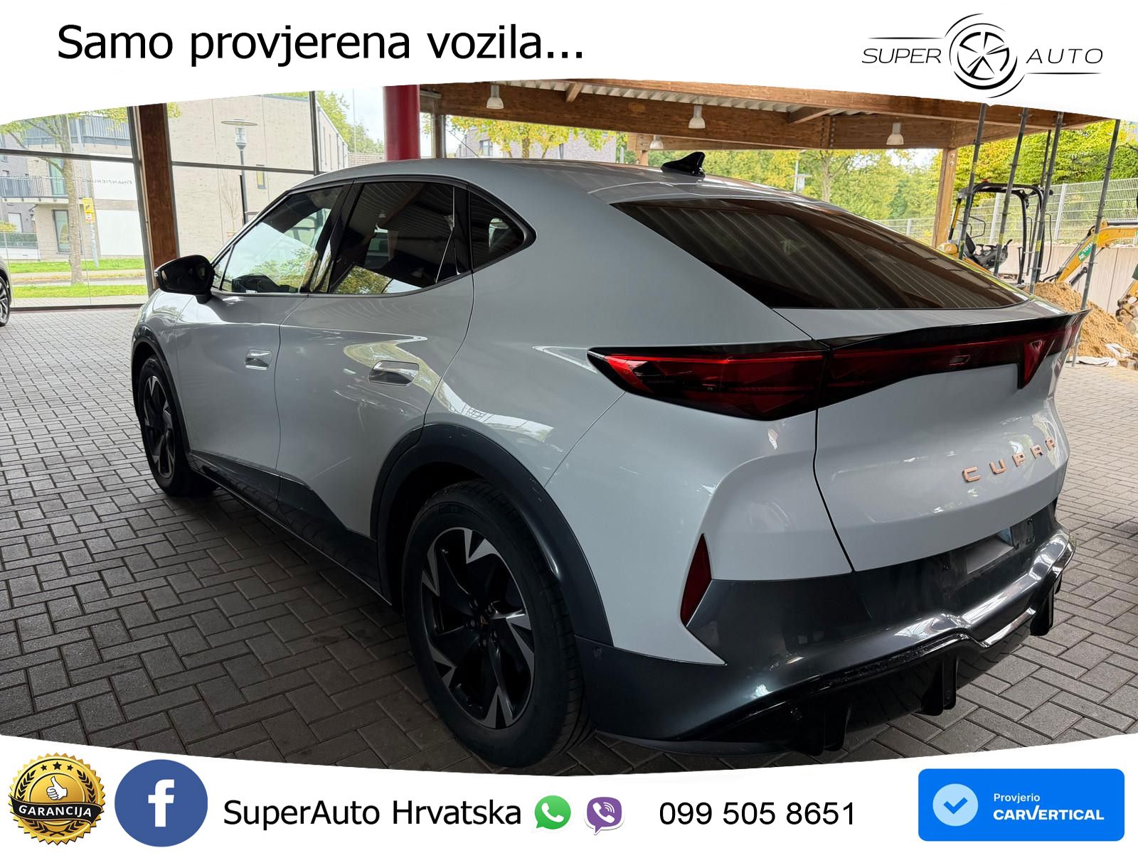Cupra Tavascan 82 kWh (286 KS) LED+ACC