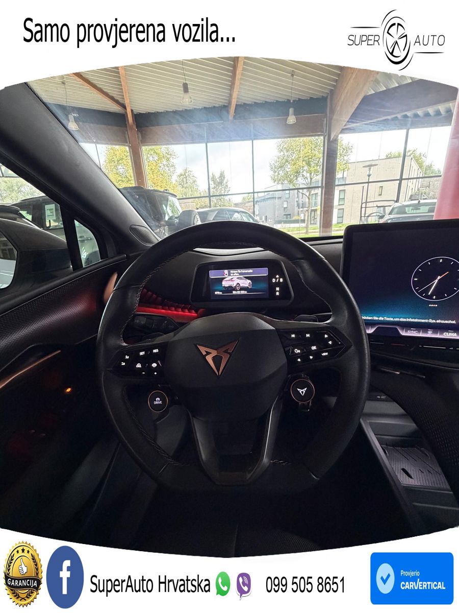 Cupra Tavascan 82 kWh (286 KS) LED+ACC