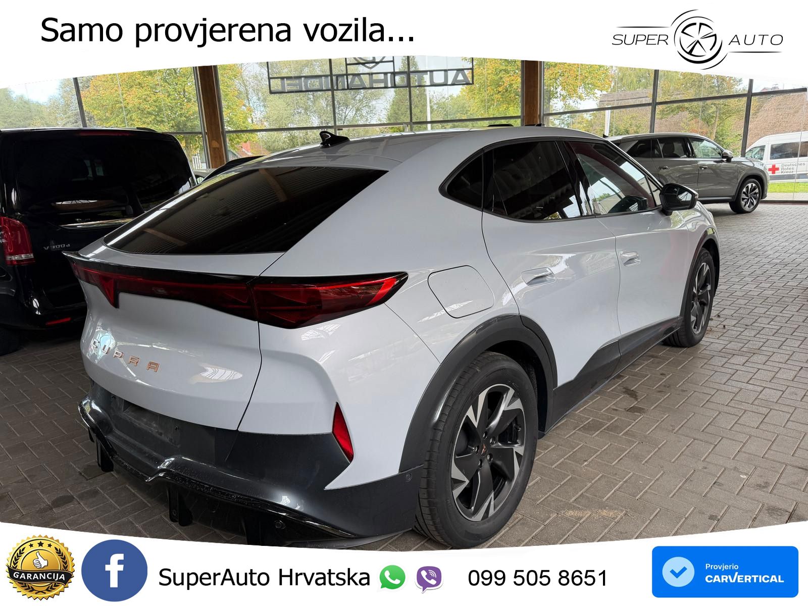 Cupra Tavascan 82 kWh (286 KS) LED+ACC
