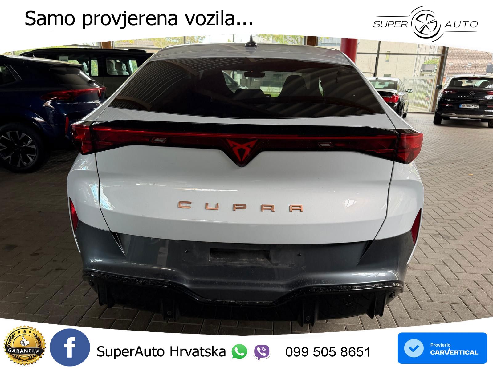 Cupra Tavascan 82 kWh (286 KS) LED+ACC
