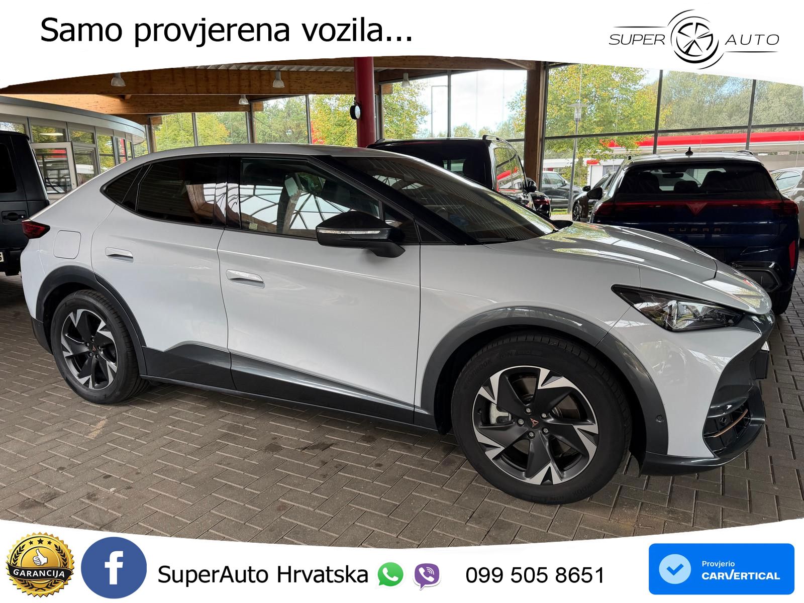 Cupra Tavascan 82 kWh (286 KS) LED+ACC