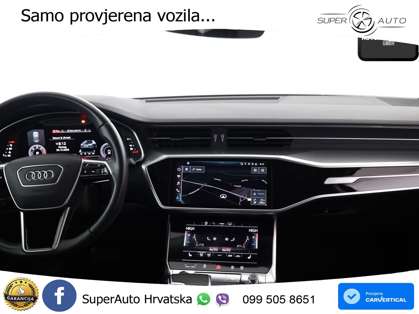 Audi A6 40 TDI (204 KS) S tronic LED+GR SJED+ACC