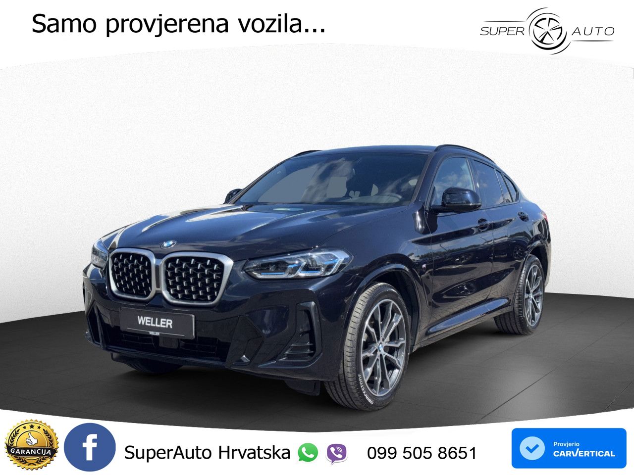 BMW X4 30d (286 KS) xDrive Steptronic M Sport LED+GR SJED+ACC