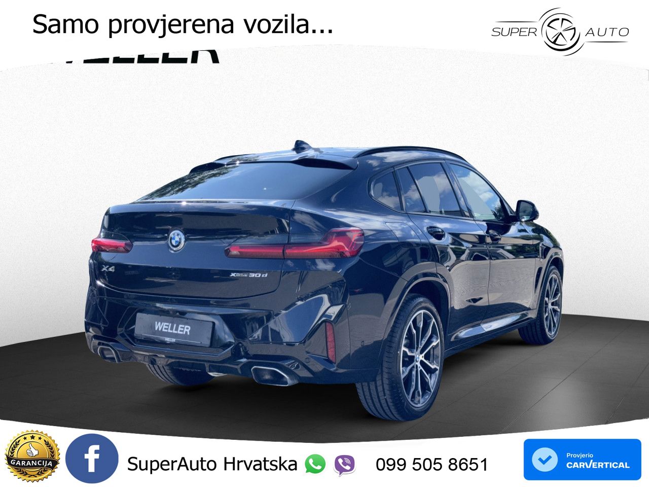 BMW X4 30d (286 KS) xDrive Steptronic M Sport LED+GR SJED+ACC