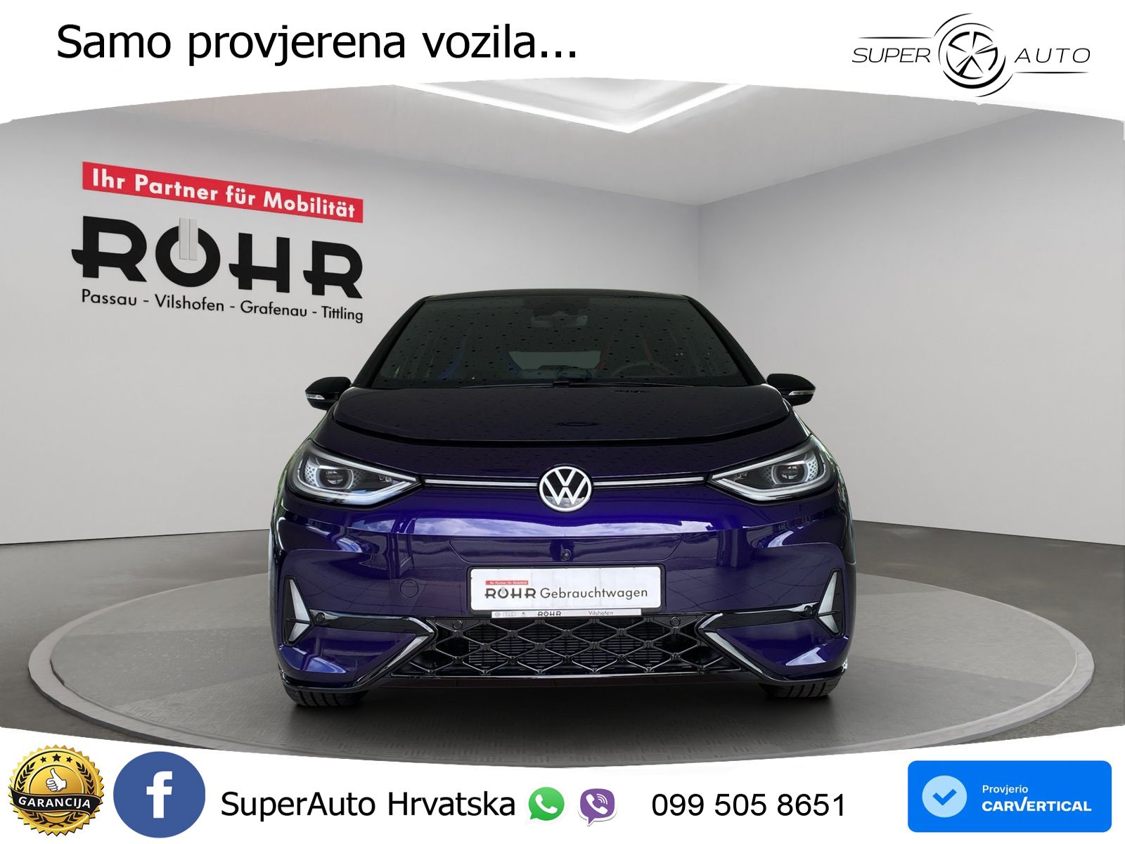 Volkswagen ID.3 GTX Performance 84 kWh (326 KS)