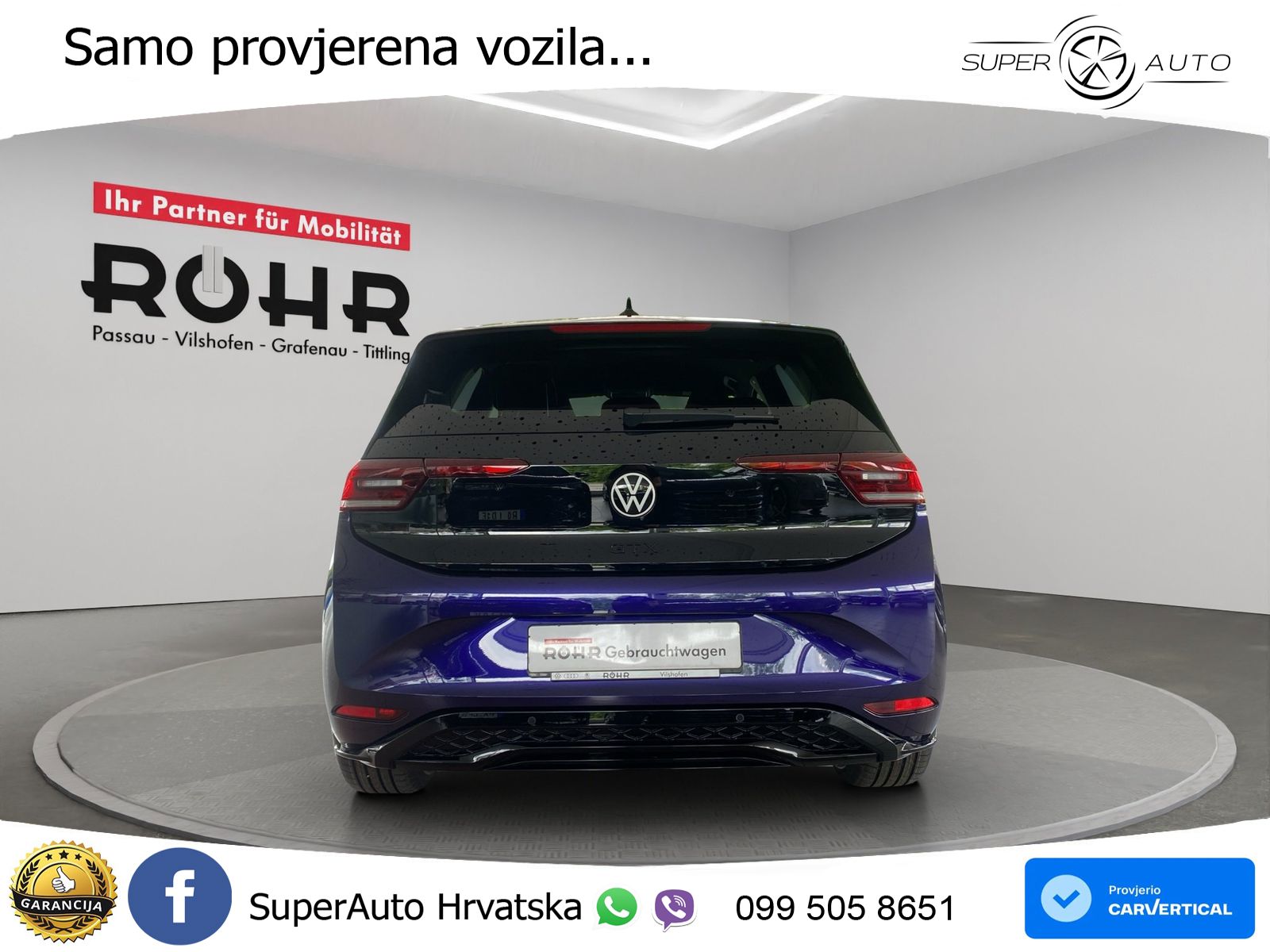 Volkswagen ID.3 GTX Performance 84 kWh (326 KS)
