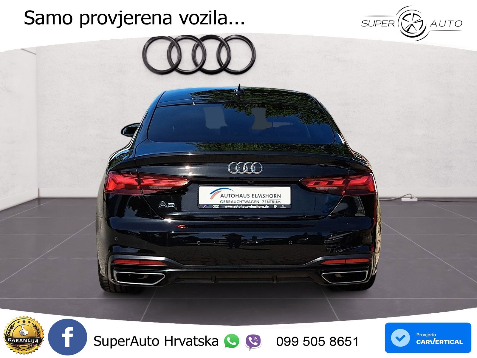 Audi A5 Sportback  40 TFSI (204 KS) S tronic advanced