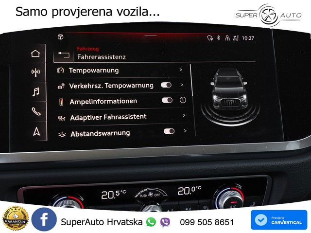 Audi Q3 2.0 TDI (150 KS) S tronic advanced LED+GR SJED+ACC