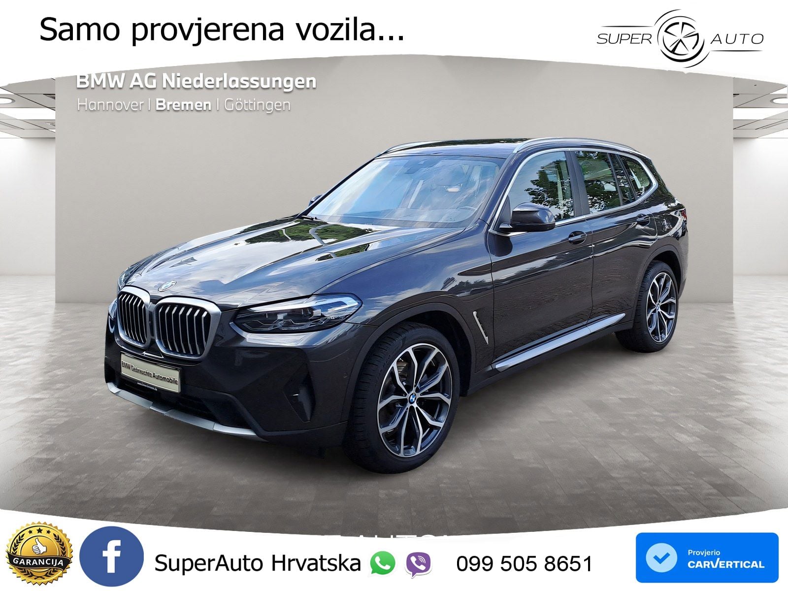 BMW X3 20d xDrive Steptronic LED+GR SJED+ACC