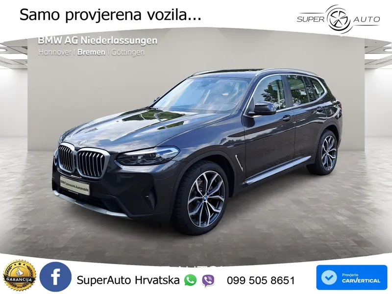 BMW X3 20d xDrive Steptronic LED+GR SJED+ACC