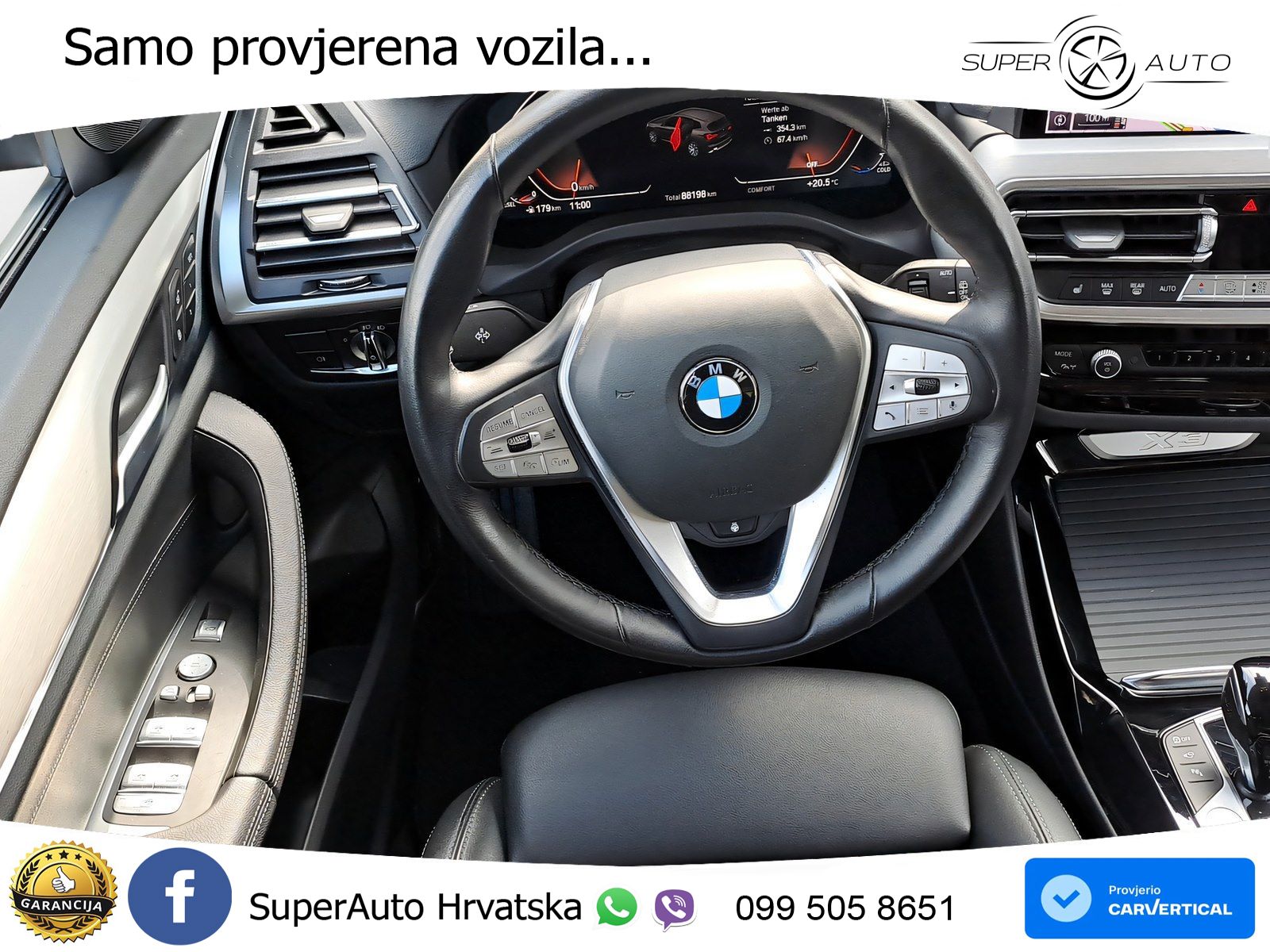 BMW X3 20d xDrive Steptronic LED+GR SJED+ACC