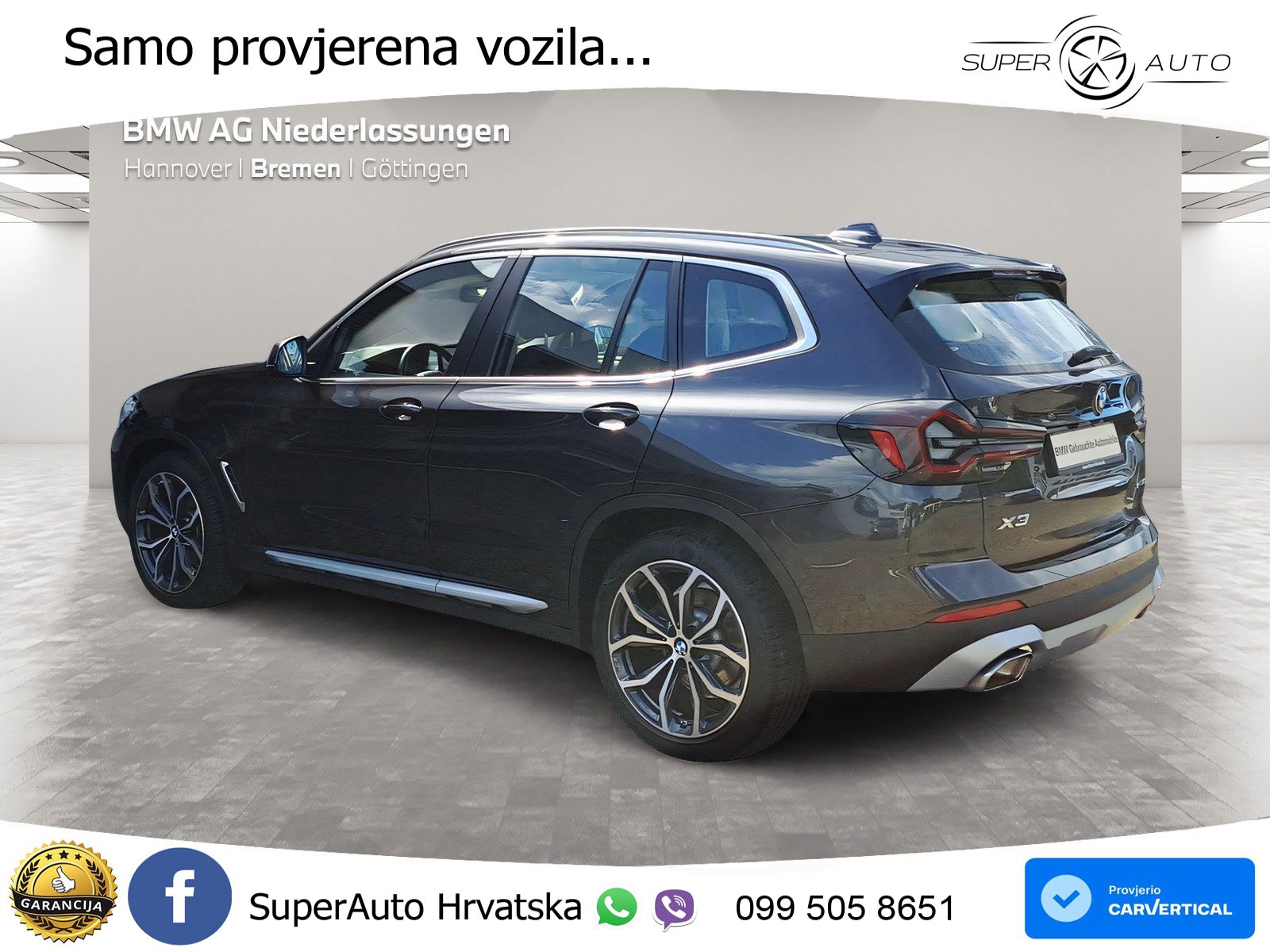 BMW X3 20d xDrive Steptronic LED+GR SJED+ACC