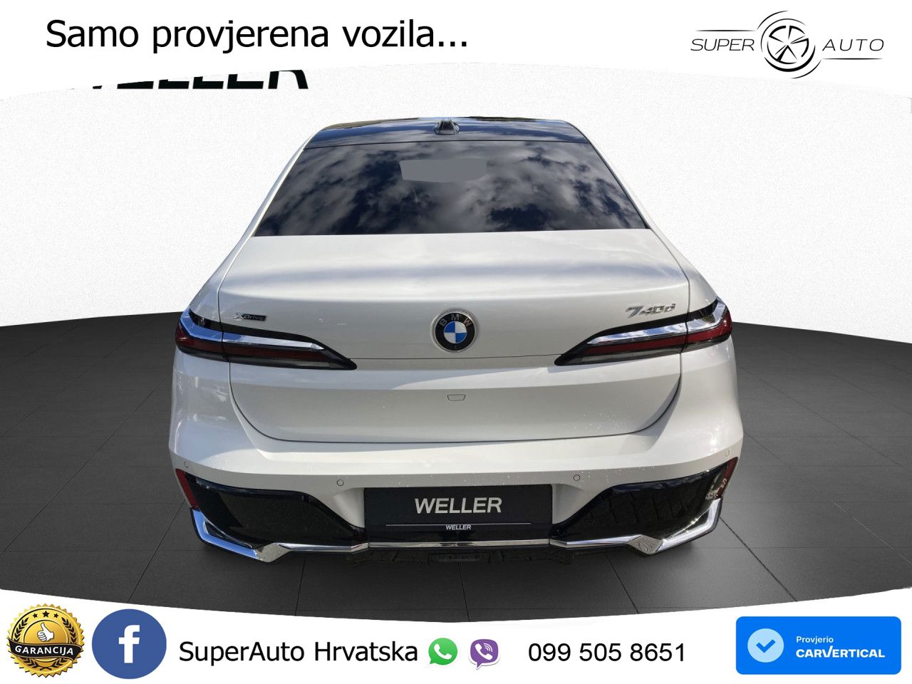 BMW 740d (299 KS) xDrive Steptronic M Sport ACC+HEAD+4xGR SJED+360+PANO