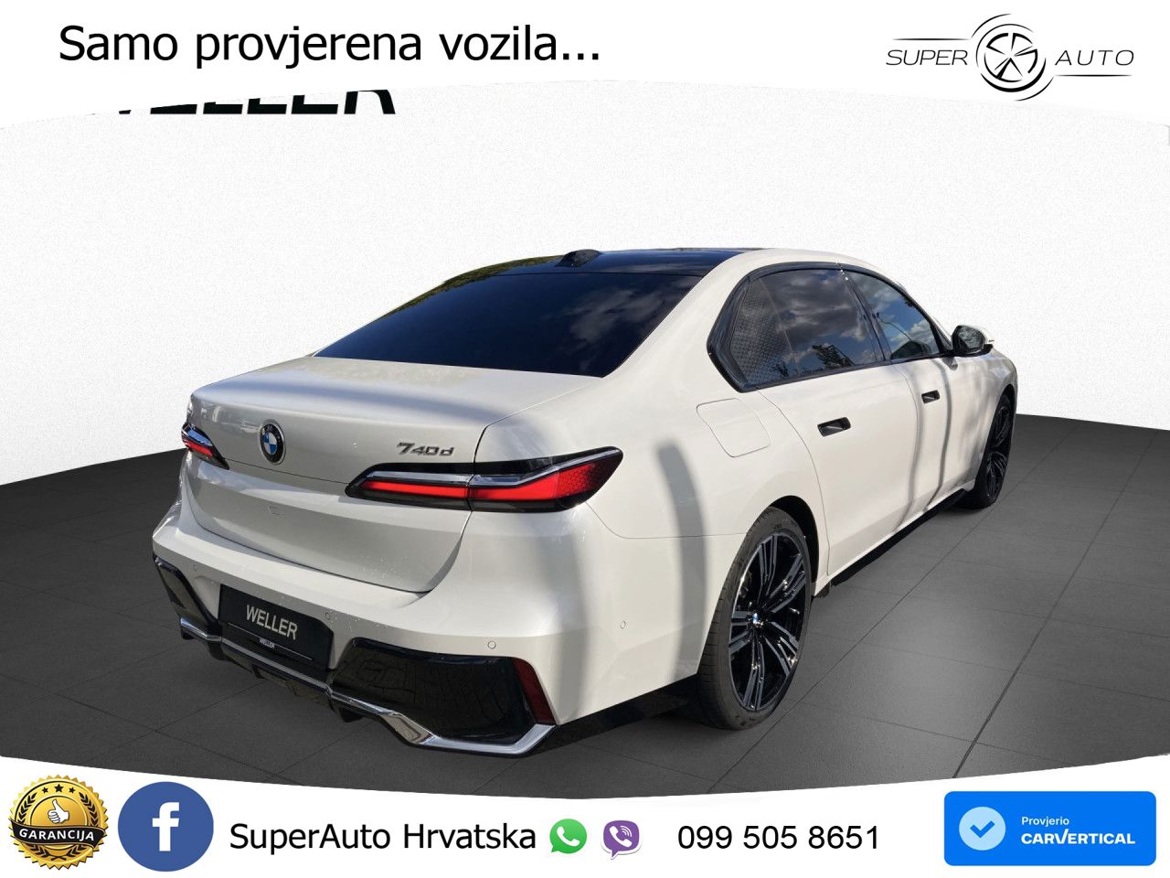 BMW 740d (299 KS) xDrive Steptronic M Sport ACC+HEAD+4xGR SJED+360+PANO