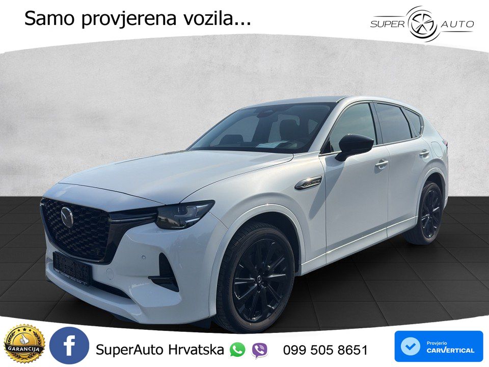 Mazda CX-60 3.3 e-Skyactiv D (254 KS) AWD Automatic MATRIX+GR SJED+KAM